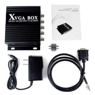 GBS8219 XVGA BOX,RGB to VGA , RGBS to VGA ,RGBHV to VGA